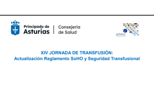 XXIV Jornadas de Transfusión